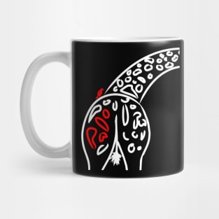 Palo BFFL Giraffe Tail T-Shirt Mug